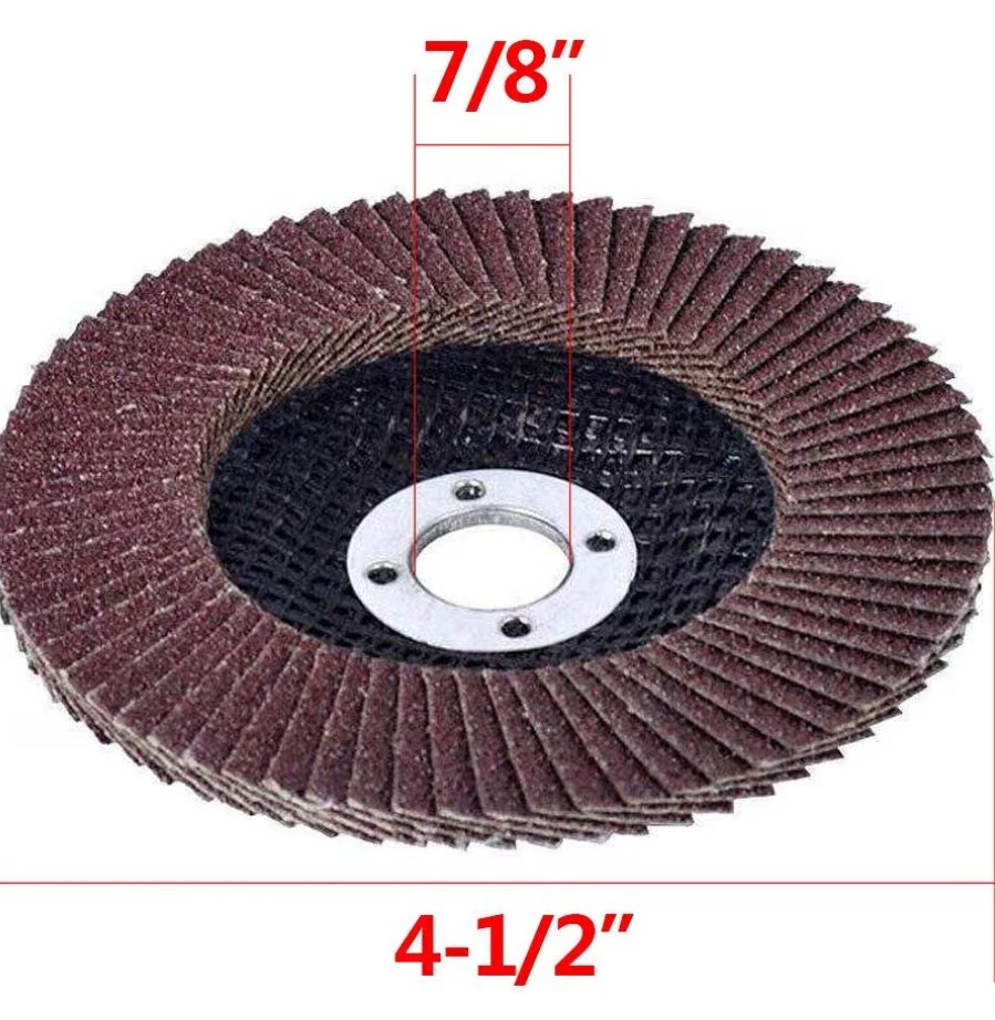 4-1/2 Sanding Grinding Wheels, Aluminum Oxide Grinding Discs ( Pack of 160)