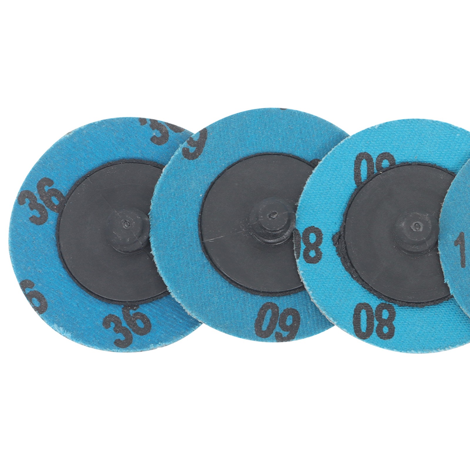 36/60/80/120/240 Grit 2 Inch Quick Change Sanding Discs Set of 50
