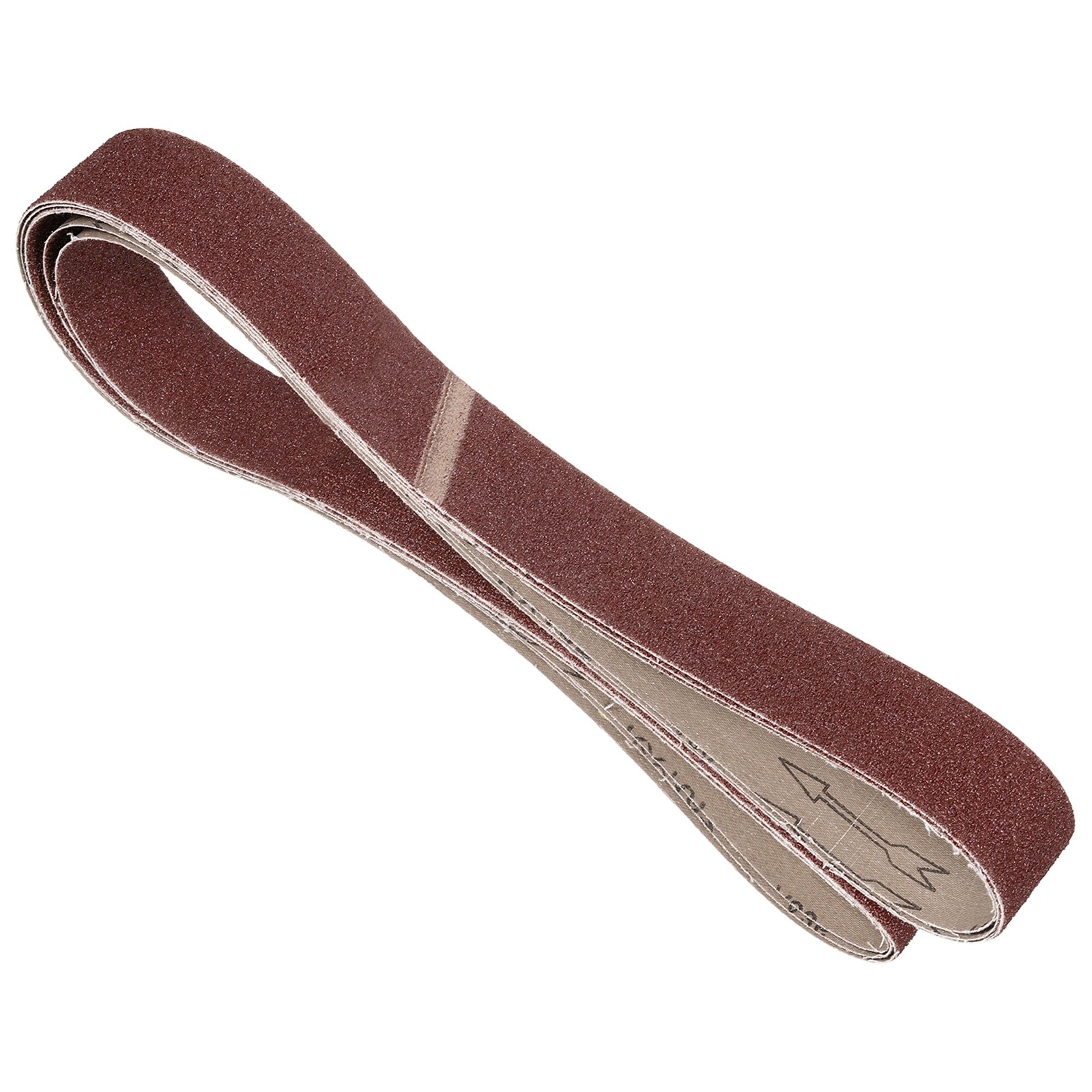 5 Pcs Sanding Belts 2 x 82 Inch 36 Grit Aluminum Oxide Abrasive Sandpaper