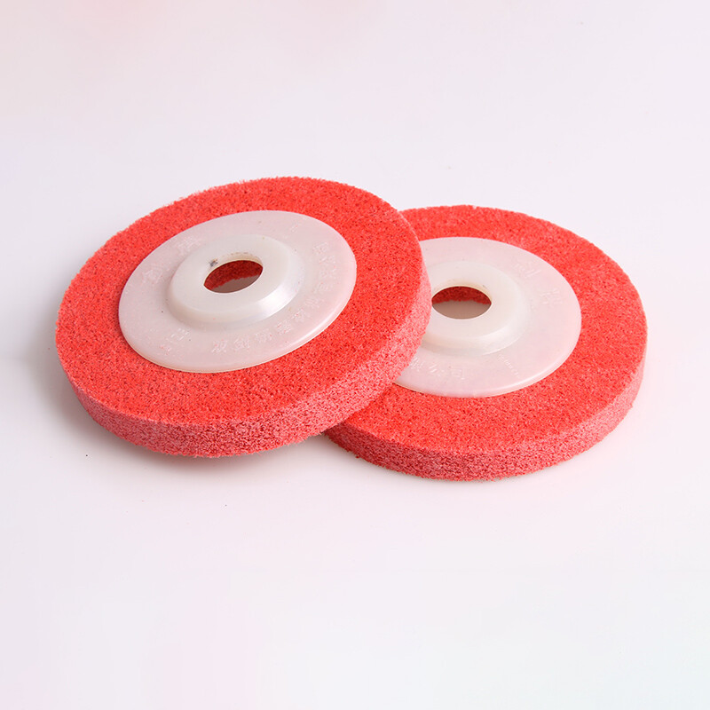 100mm 4″ Nylon Fiber Wheel Abrasive Polishing Buffing Disc Pad Angle Grinder