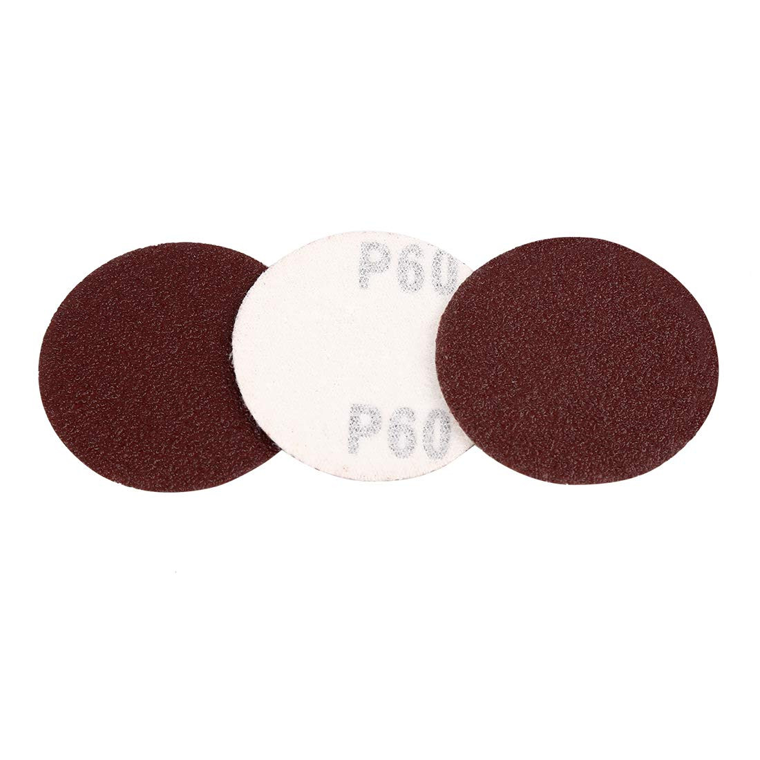 200Pcs 2 Inch Hook and Loop Sanding Discs Sandpaper 60 80 120 180 240 320 400 80