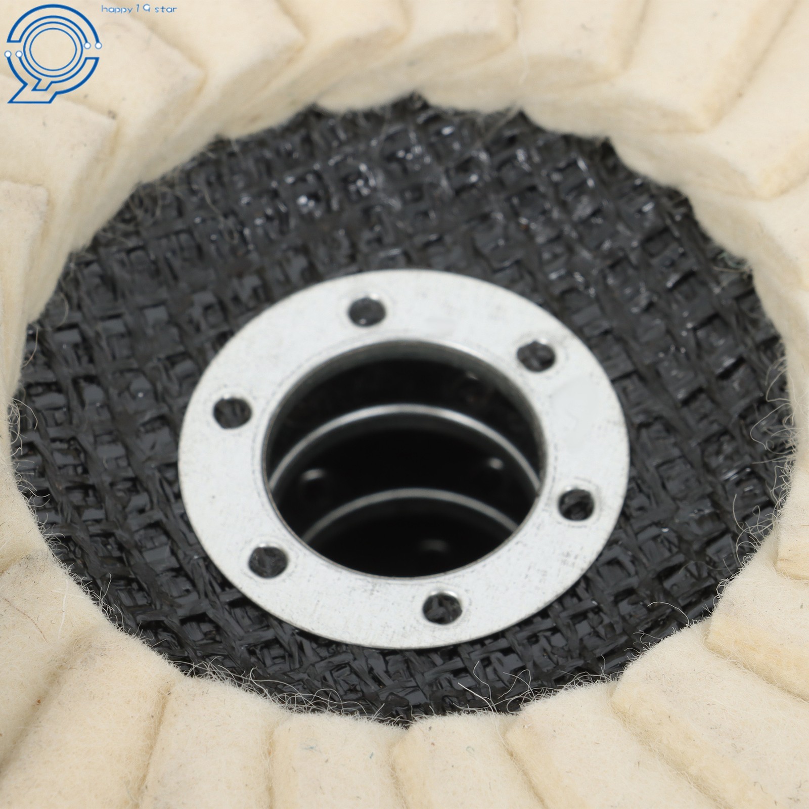 8 Pack Felt Flap Disc Abrasives Buffing Polishing Wheels and Polishing Compounds