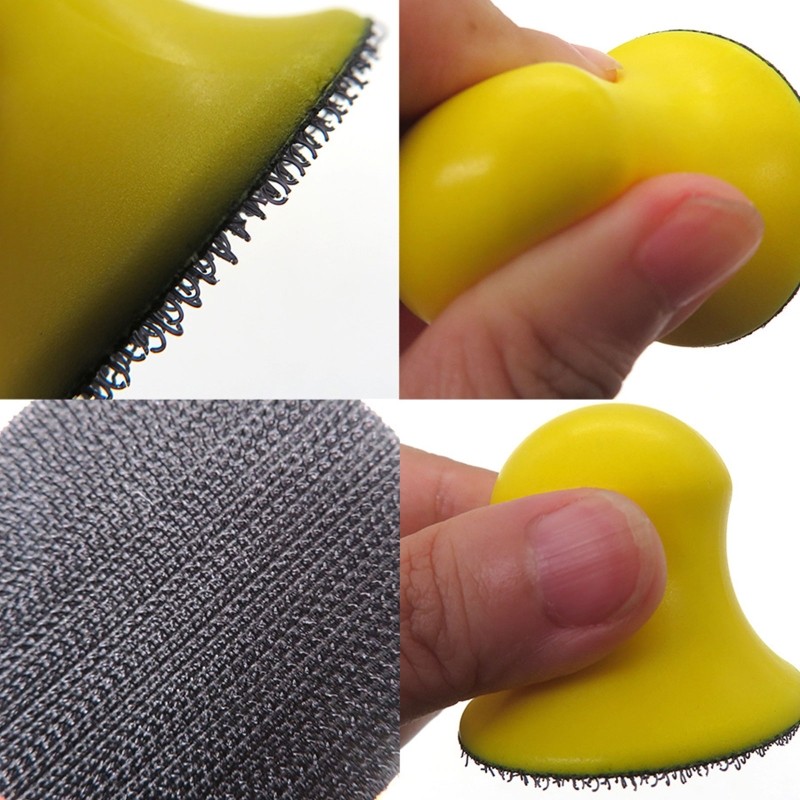 Manual Grinding and Polishing Disc 2 Inches 50mm Self-adhesive Back Velvet