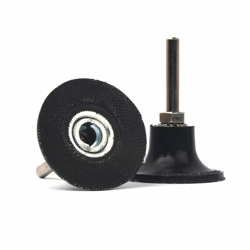 1″ 2″ 3″ 25 50 75mm Sanding Disc Holder Roll & Lock Rotary Pad Holder 1/4″ Shank