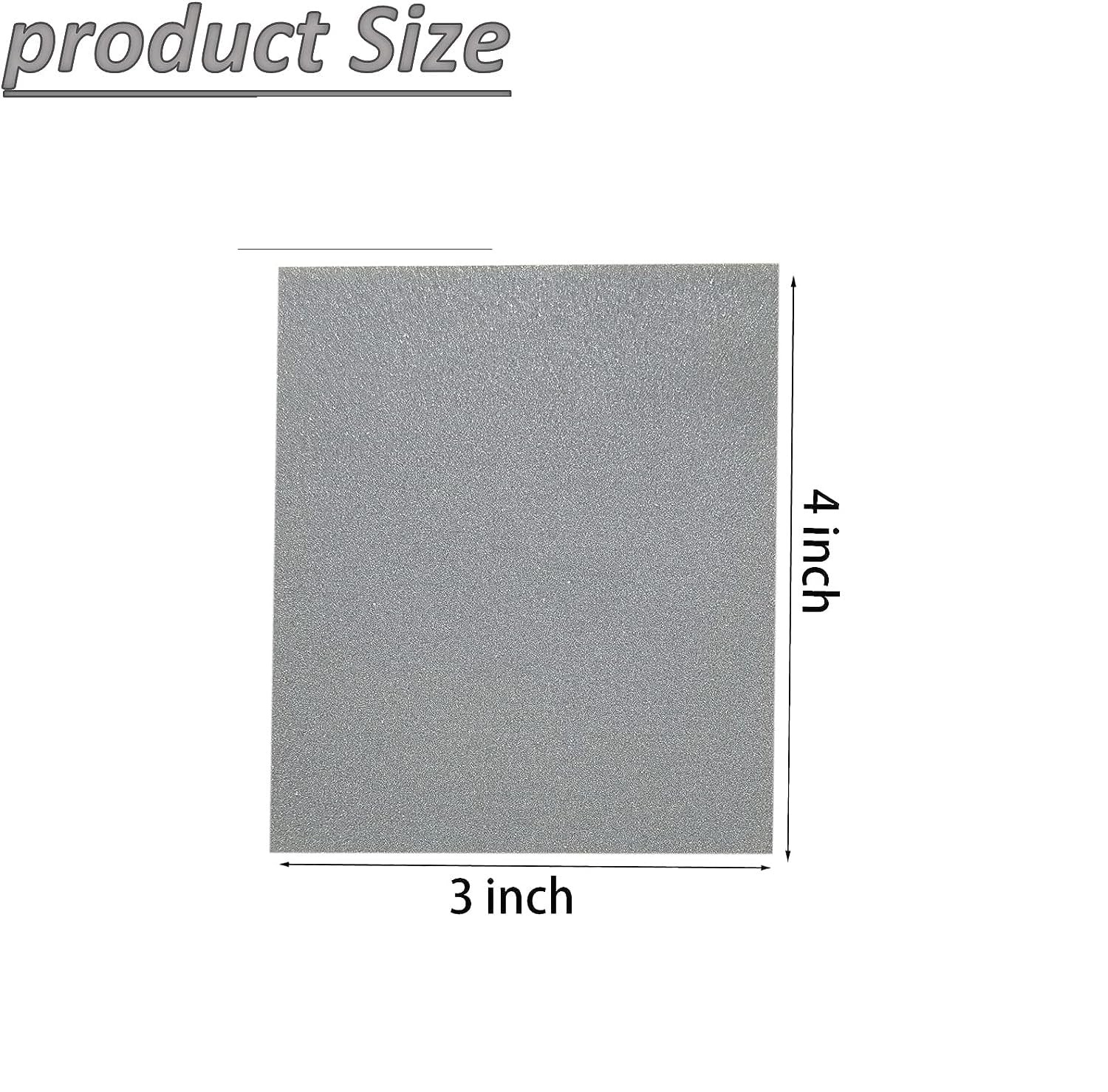 20 PCS 3×4 Inch 400 Grit Ultra Fine Wet Dry Sanding Sponge Sander Block