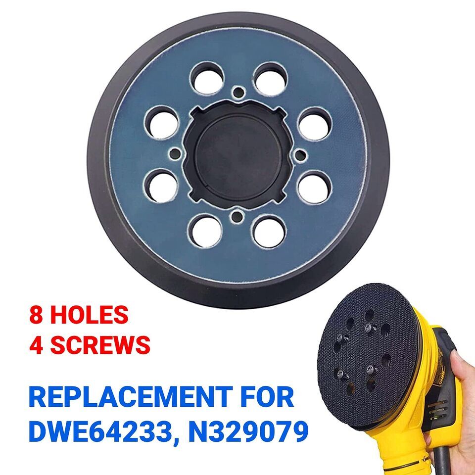 5 inch Orbital Sander Replacement Pad Hook Loop for Dewalt DWE6423 DWE6421K