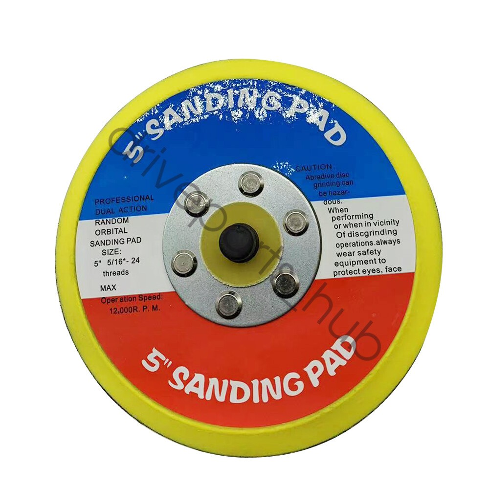 5″ HOOK and LOOP FACE SANDING PAD For DA SANDER PALM D/A High quality new
