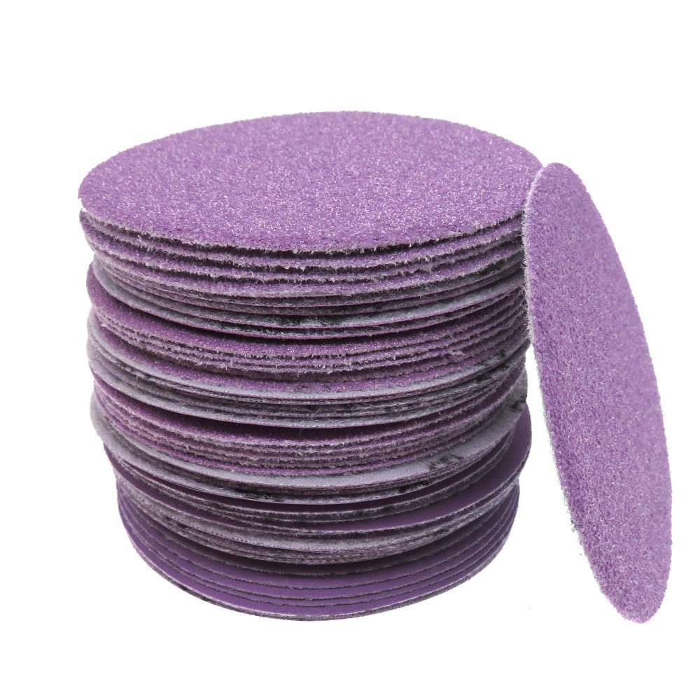 60-10000 Grit Sandpaper Sanding Discs Aluminum Oxide 3in Hook Loop Paper 30PCS