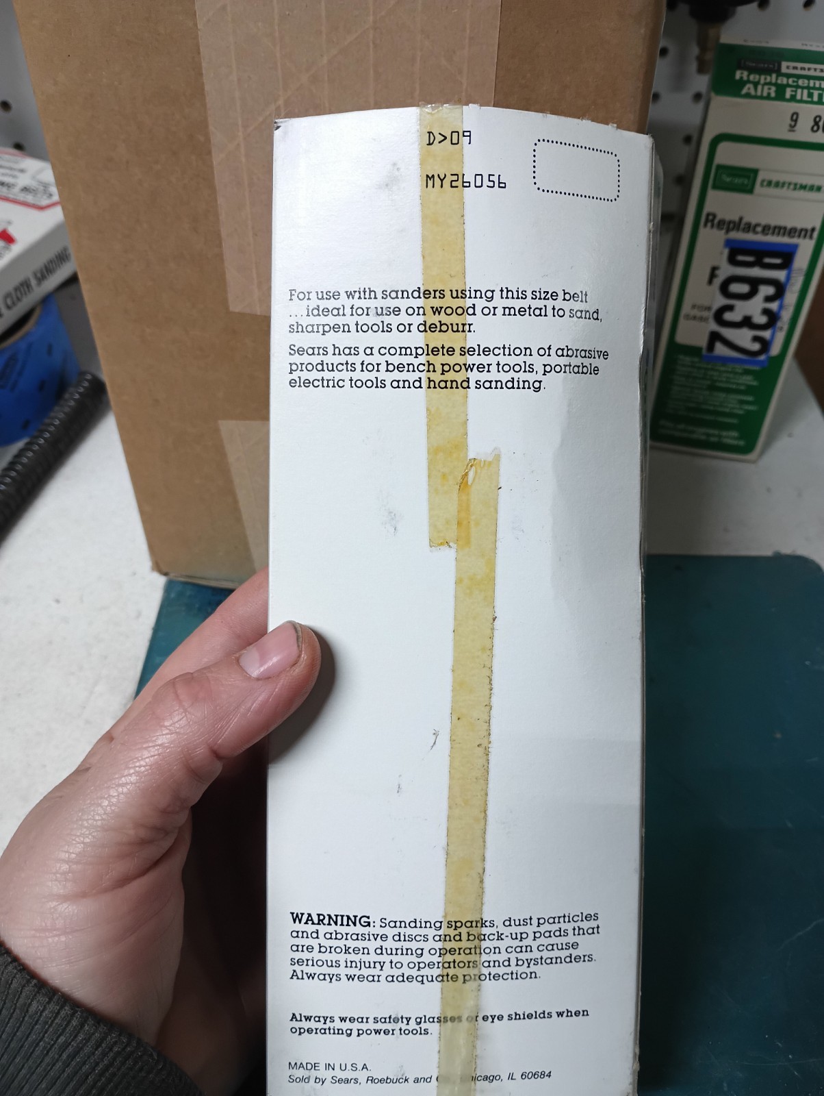 Sears 1×42 Sanding Belts 100 Grit