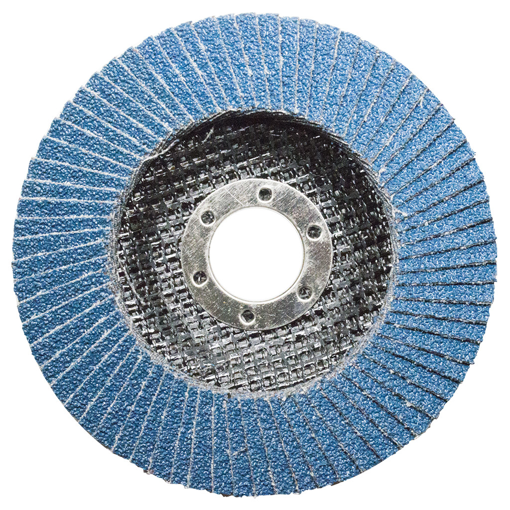 10 Pack – 4.5″ Economy Flap Disc Grinding Wheels Type 27 (Flat Face)