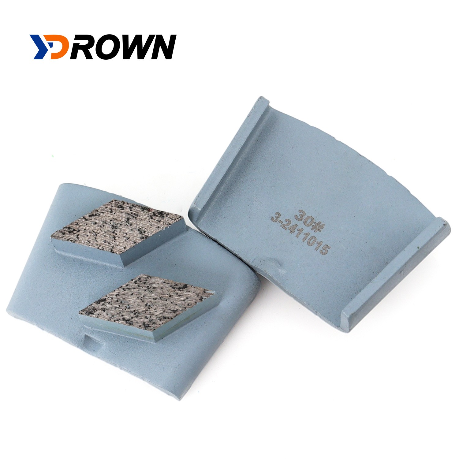 Trapezoid Metal Bonded Segments Diamond Grinding Pads for Concrete Floor Machine