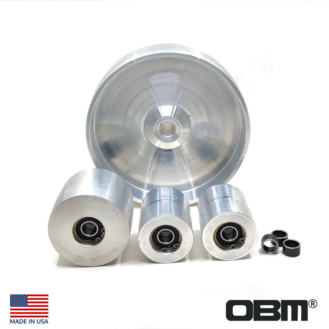 Belt Grinder wheel set for 2×72″ knife making grinder