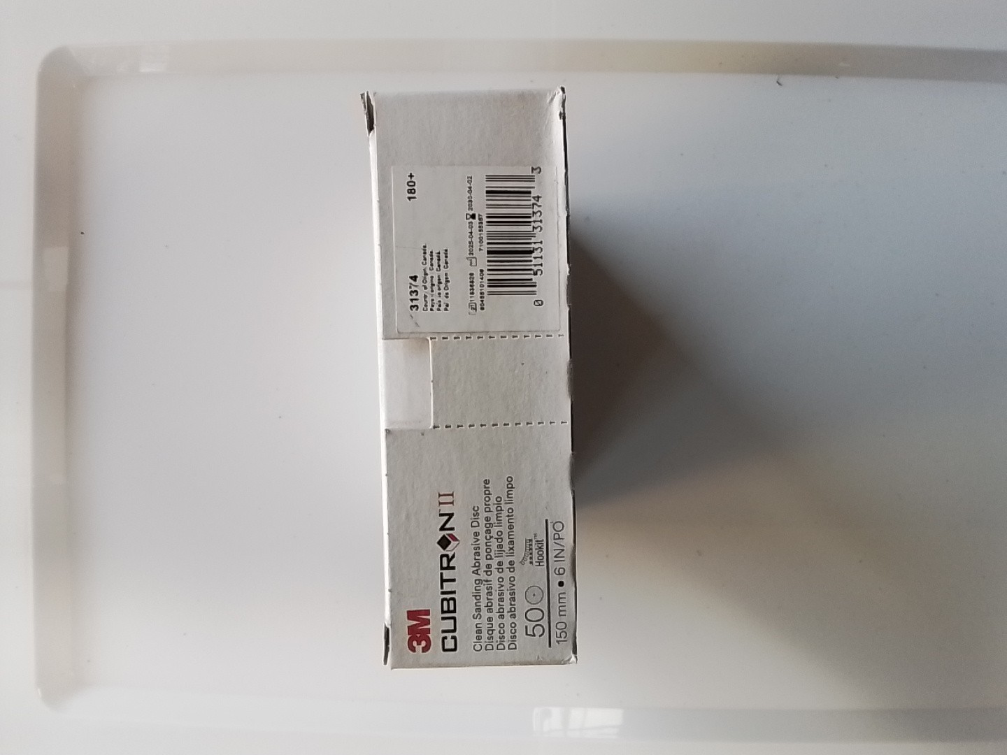 3M 31374 Cubitron II Sanding Hookit Abrasive Disc 6 in, 180+, 50 discs per box