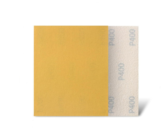 100PCS 4.5X5.5In(115X140mm)400Grit Gold Sanding paper Sheets For Car&Wood&Metal