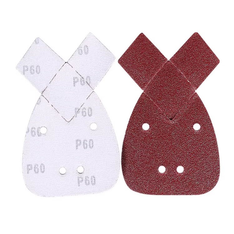 10pcs 40-2000 Grit Mouse Detail Sanding Sheets Hook & Loop for Black and Decker