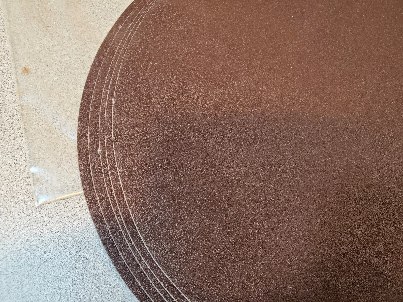 5 Sungold Abrasives 339085 PSA Sanding Discs, Aluminum Oxide, 9 in, 120 grit