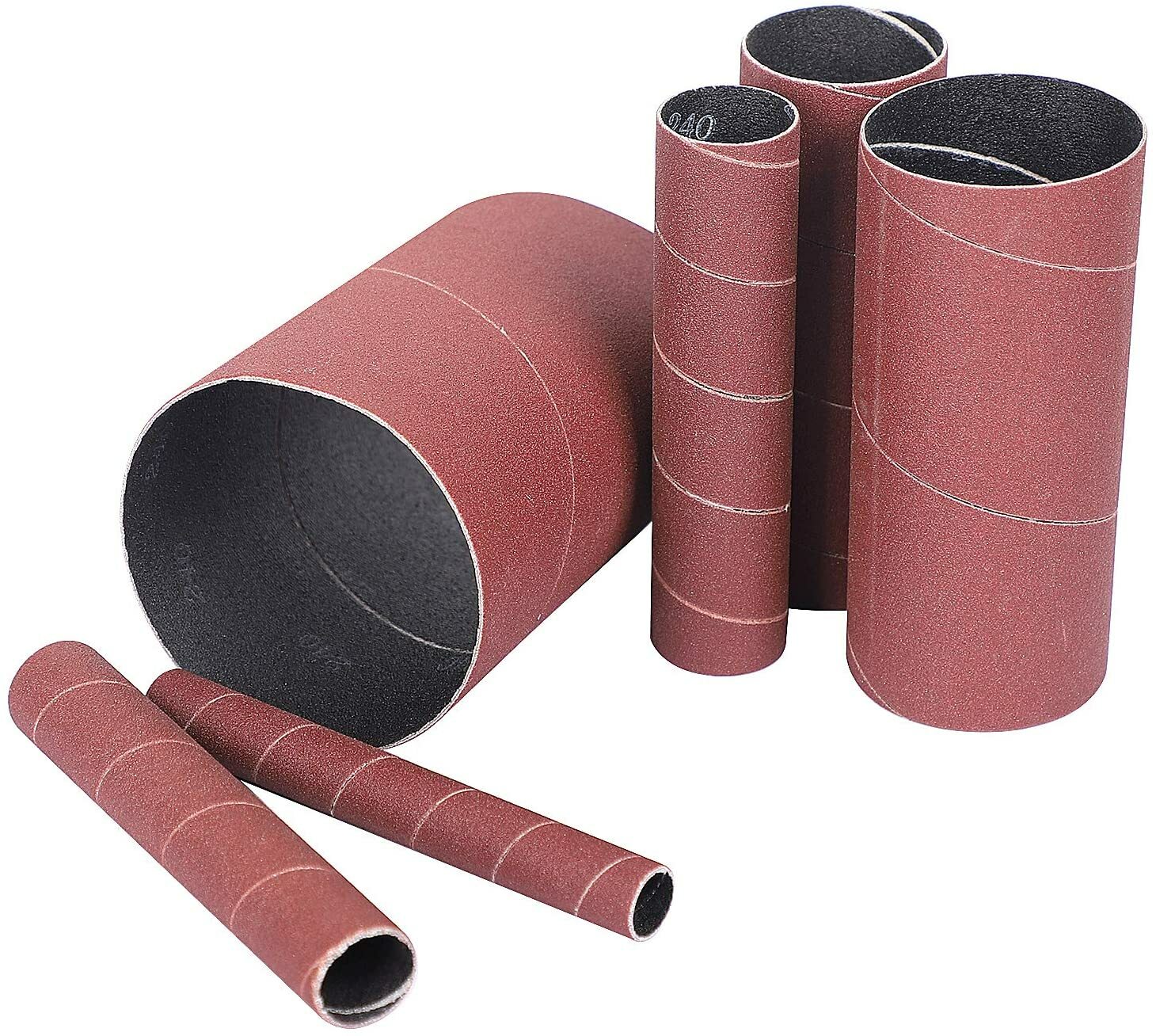 4.5″ Replacement Oscillating Spindle Sanding Sleeves 80 120 240 Grit Sandpaper