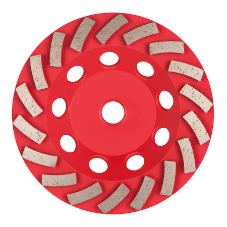 Milwaukee Tool 49-93-7790 5″ Diamond Max Turbo Diamond Cup Wheel – 18 Segment