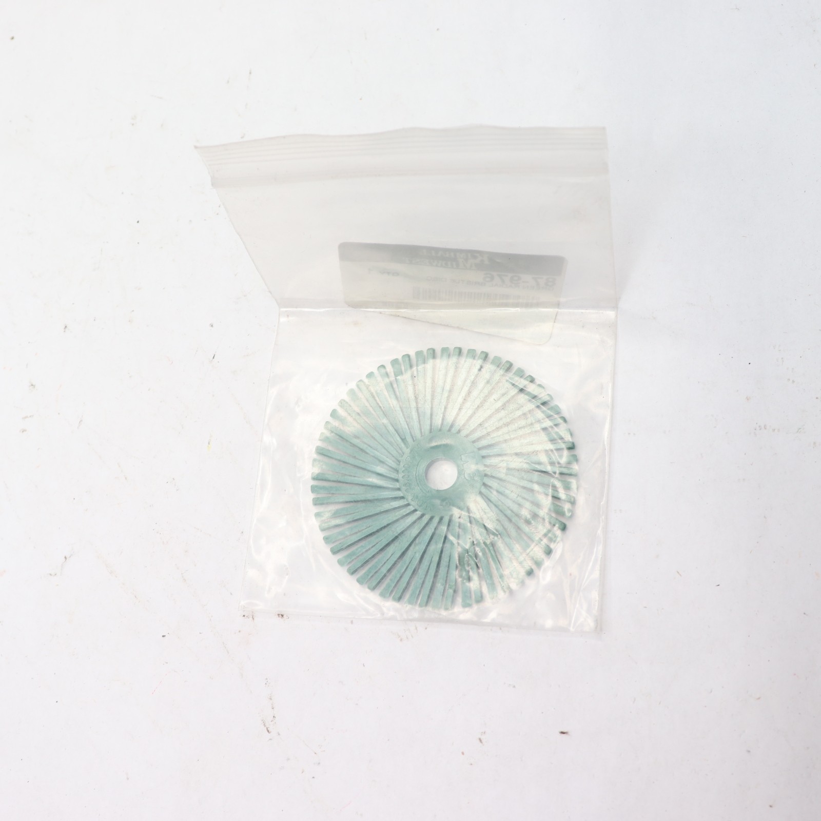 Kimball Midwest Coarse Radial Abrasive Bristle Disc Green 3″ x 1/8″ 87-976