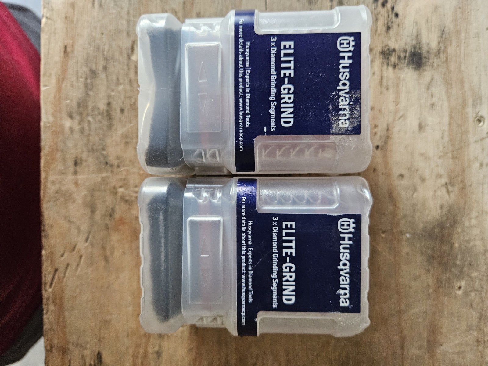 Husqvarna G1413D 3-Pack 20 Grit X-Soft Bond Double Segment Diamond Grinding Pads