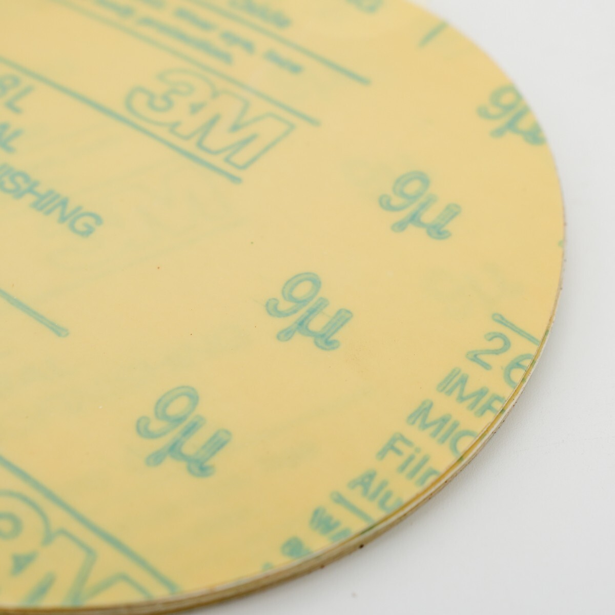 3M PSA Microfinishing Film Disc 268L, 9 Mic, 5 in x NH (box of 25)