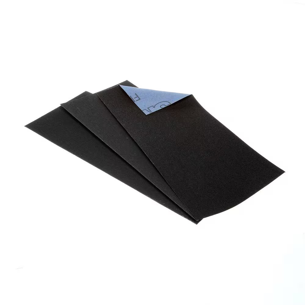 3-Pack Assorted Grit Emery Cloth Sandpaper – Coarse, Medium, Fine