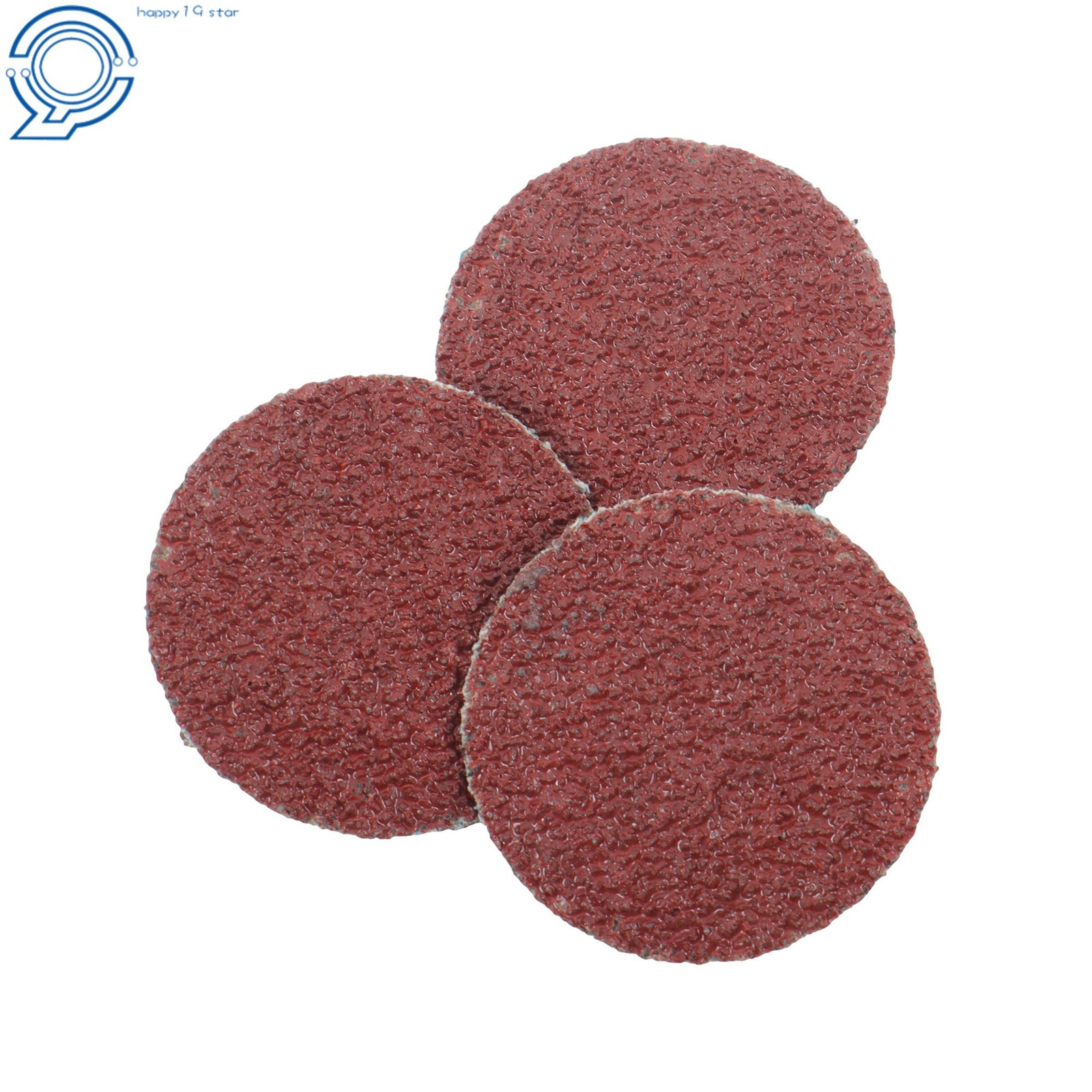 50PCS 2 Inch Aluminum Oxide Roll Lock Die Grinder Sanding Grinding Disc 36 Grit