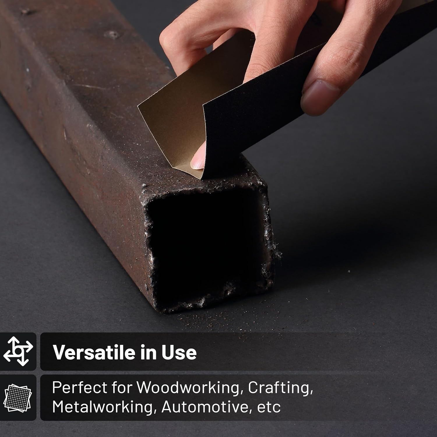 Versatile Sandpaper Set with Assorted Grits – Ideal for Automotive and Woodwork