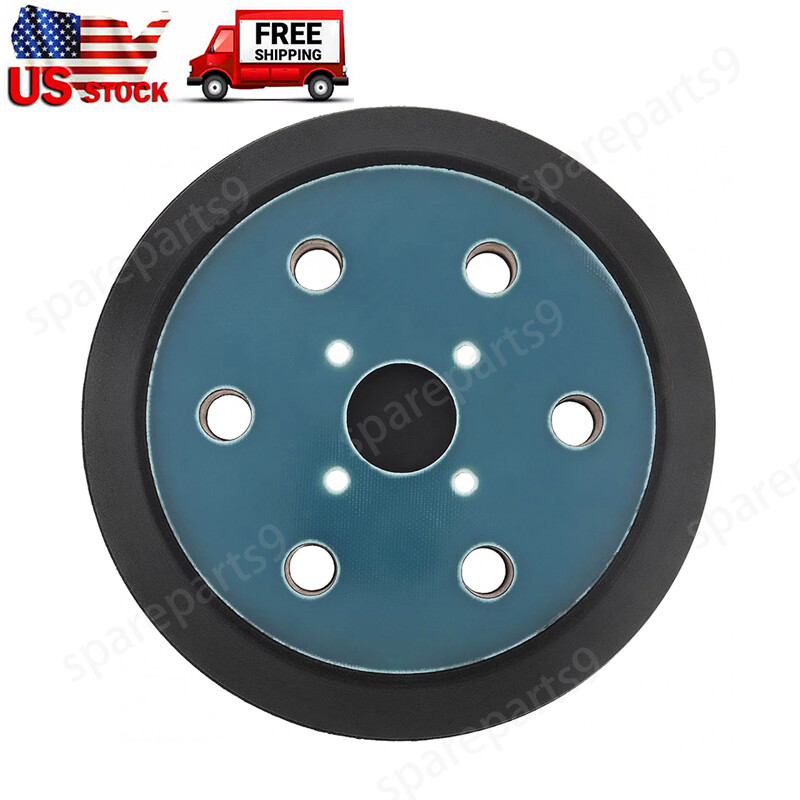 6″ 6 Hole Orbit Sander Backing Pad for Ridgid R2611 Hook and Loop Sanding Pad
