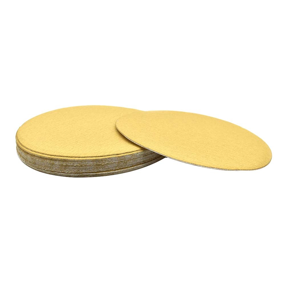 240 Grit 5″ Dia No-Hole PSA Sanding Paper 25PK (Ceramic Aluminum Oxide) SD509P