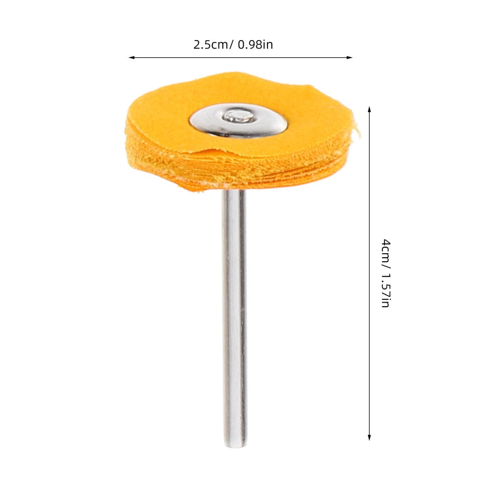 50 Pcs Polishing Buffing Wheel Brush Mini Kit for Jewelry Watch Repair