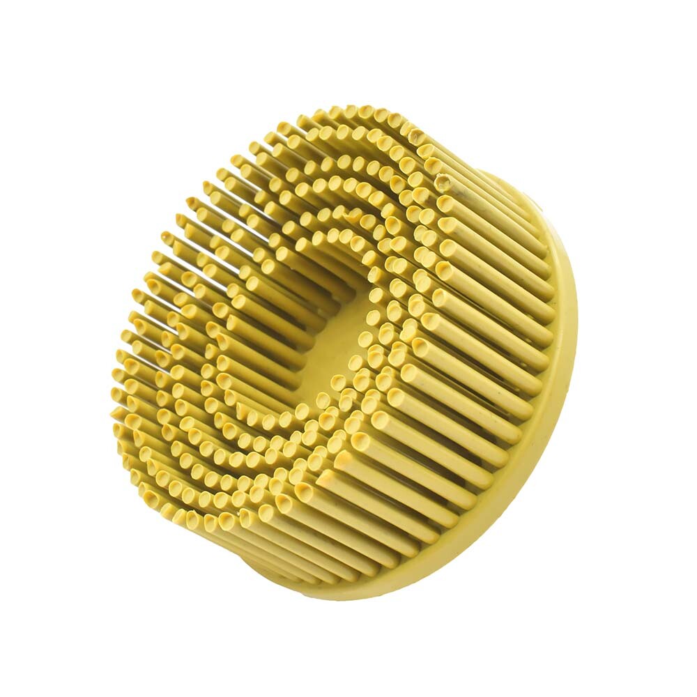 Bristle Disc, Grade 80, Diameter 2 Inch – Yellow – BD2080