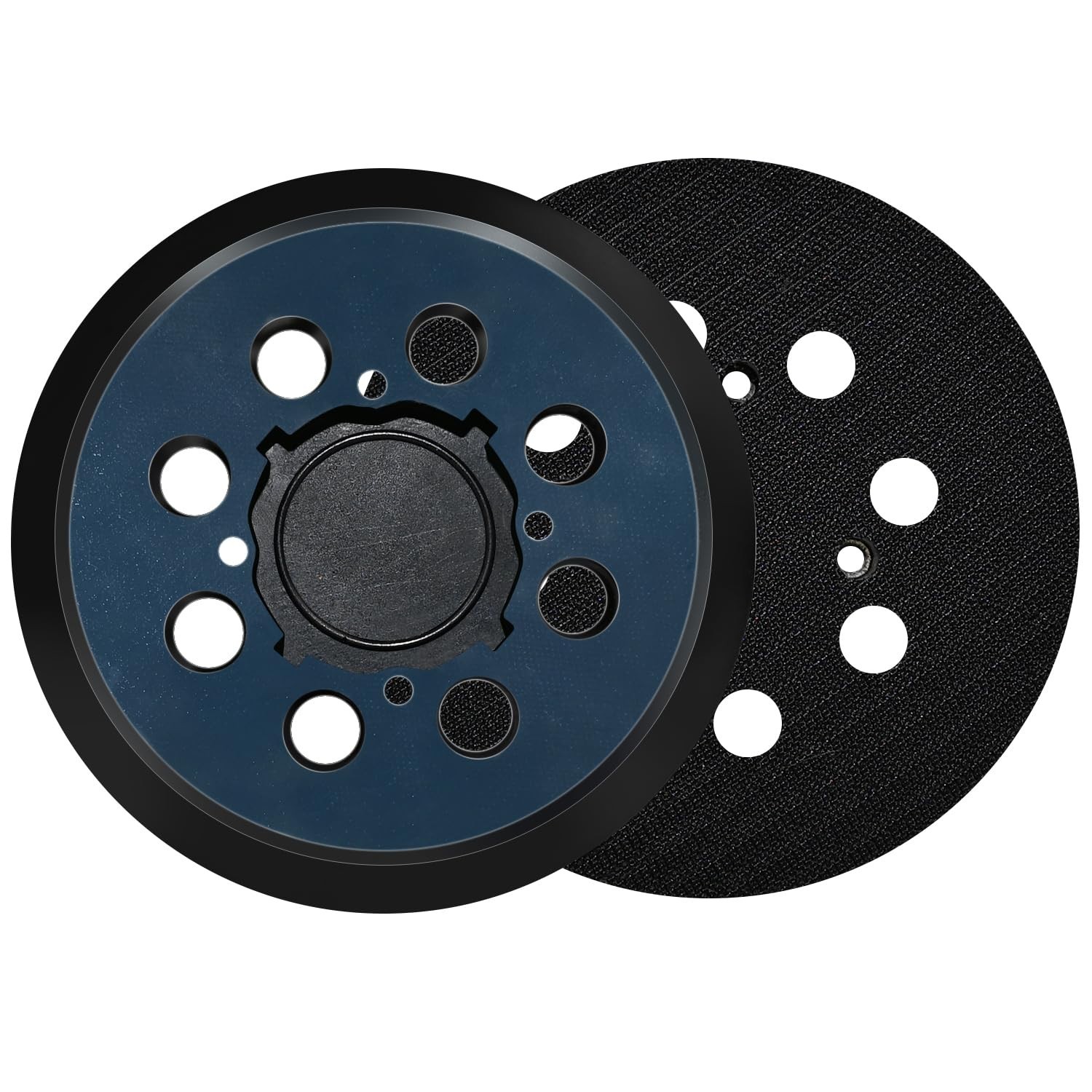 2 Pack Sander Pad for Dewalt DWE64233 & N329079, 5″ 8 Hole Hook and Loop Orbital