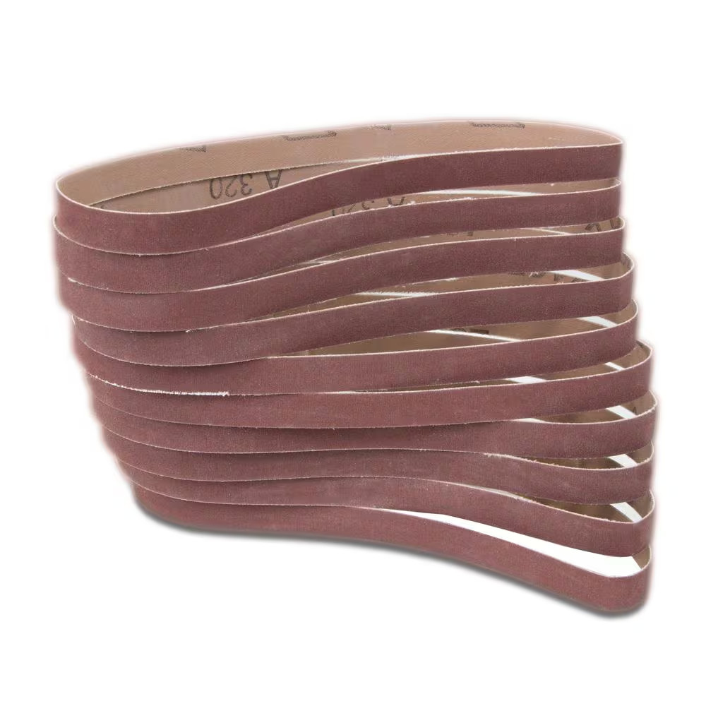 120-Grit 1/2 In. X 18 In. Sanding Belt Sandpaper (10-Pack) Free Shipping New