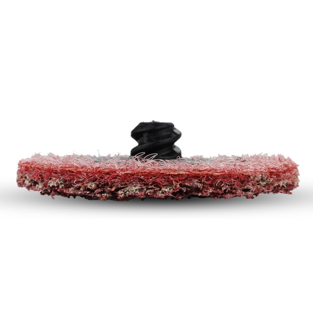 BHA Surface Conditioning Quick Change Discs, 2″ Red (Medium) Prep Pad – 25 Pack