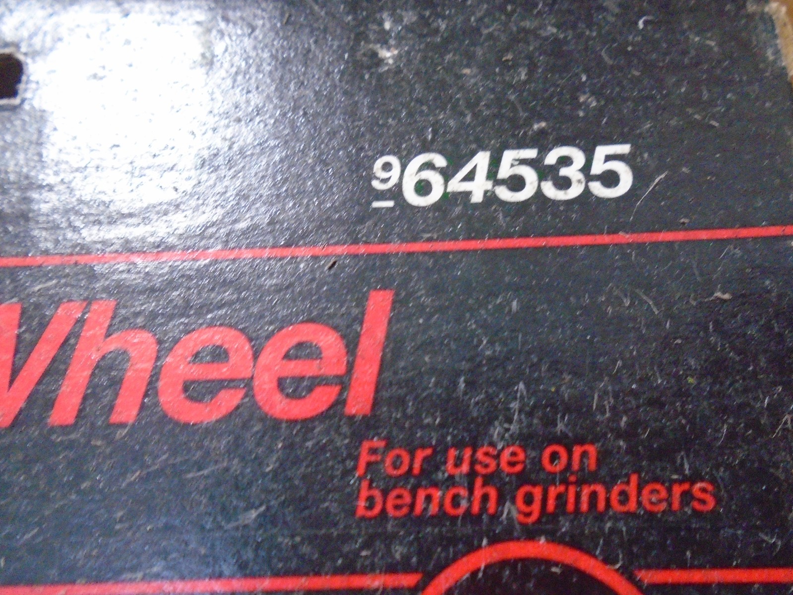SEARS Craftsman 9 64535 Aluminum Oxide Grinding Wheel 6”x 3/4” Coarse 36 NIB