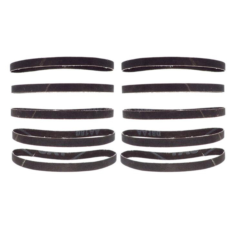 Sanding Belts 10×330 mm Belt Sander Sheets Abrasive Fine 60 120 180 240 Grit