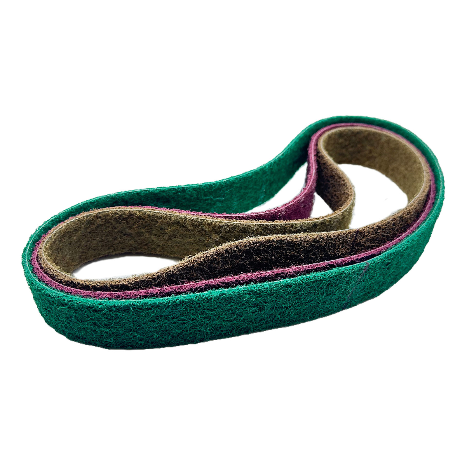 1-1/2″x30″ Non-Woven Sanding Belts, Coarse/Medium/Fine Grit for Metal Finishing