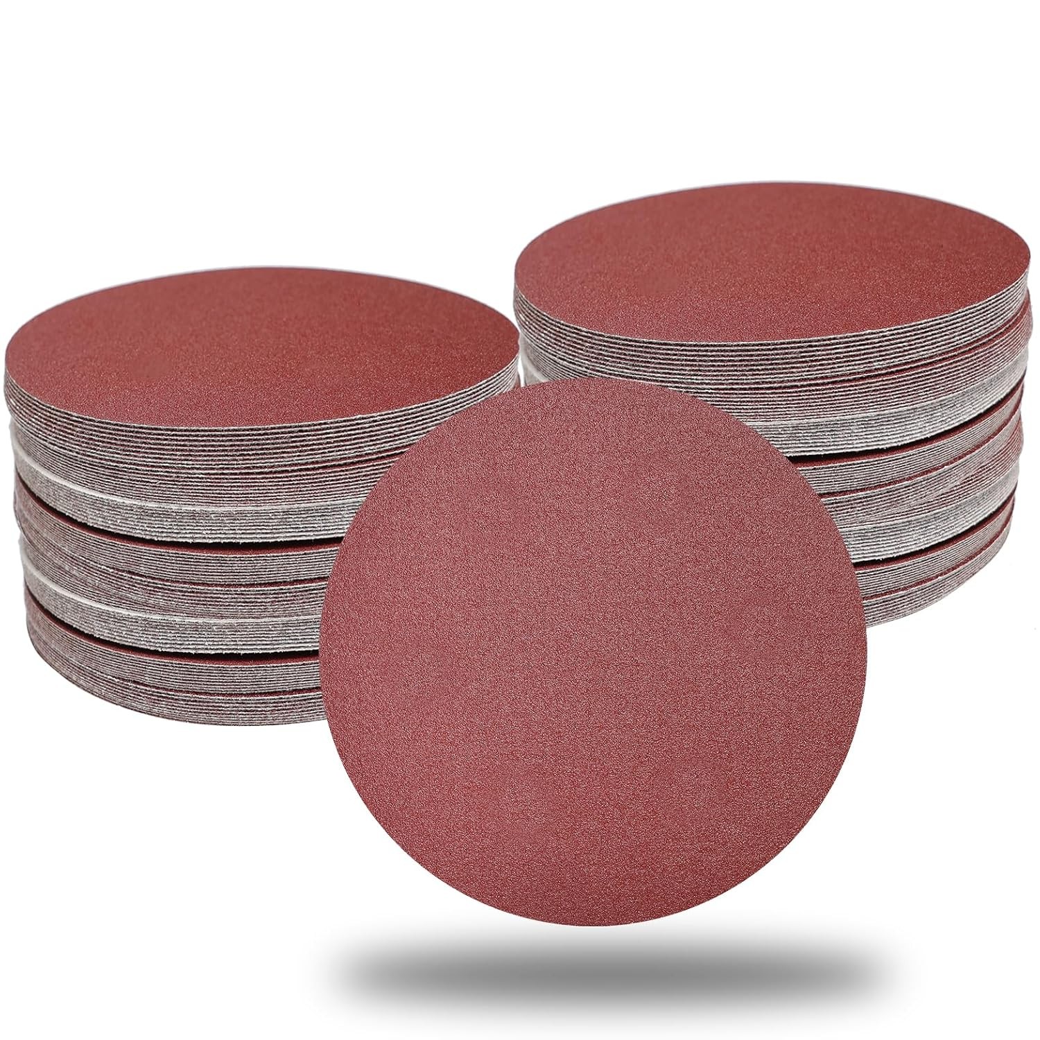 100 PCS 6 Inch Hook and Loop Sanding Disc Set 60 80 120 240 400 Grit Sanding
