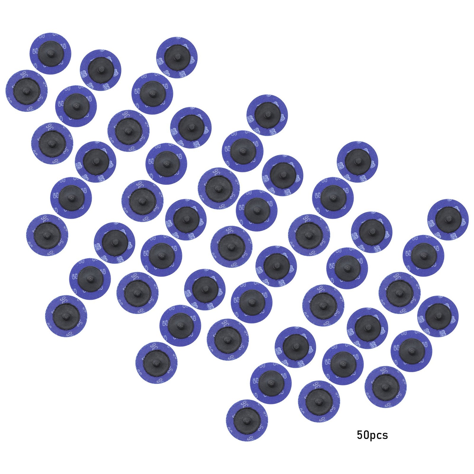 50 Pcs 2 inch Sanding Discs, Zirconia Coated 36/60/80 Grit, Quick Change Disc