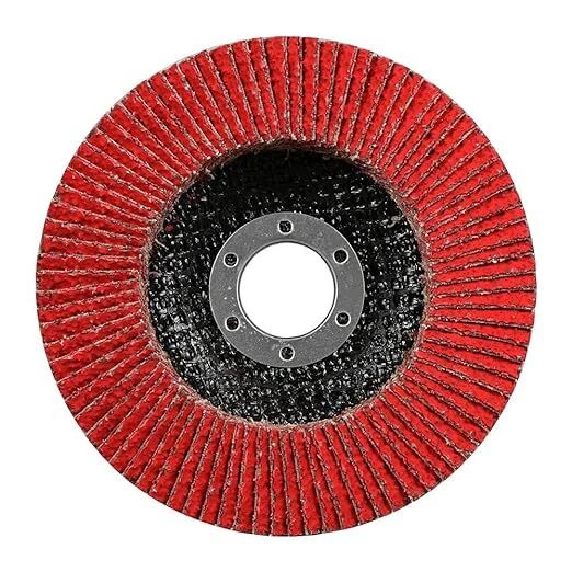 40PCS 115x22mm 4.5″x7/8″ Red Ceramic Flap Discs T29 P60/80/120 Grinding Wheels