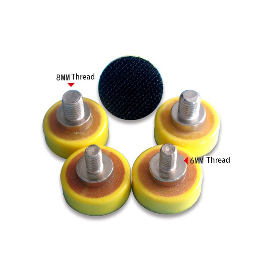 25mm 1″ Sanding Discs Sandpaper Pads Hook&Loop Sander Backer Backing Plate Pads