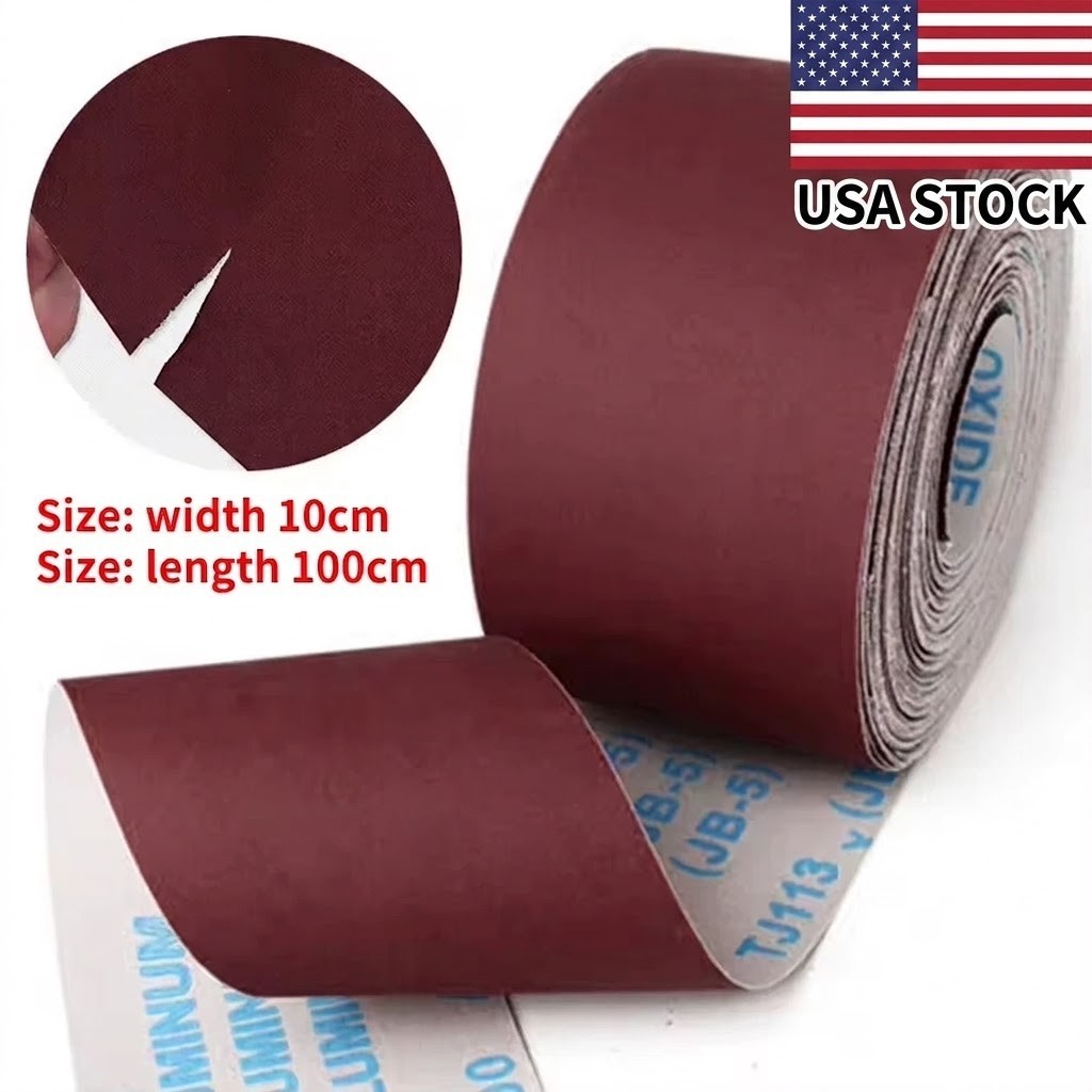 Sandpaper Roll Emery Cloth Sanding Abrasive Sheets 80 120 180 240 600 800Grit