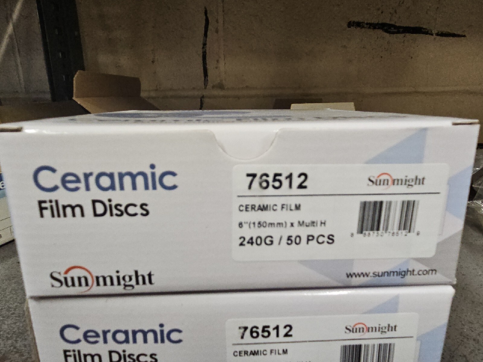 Sunmight 6″ Ceramic Multi Hole Film 50pc Box 240g 76512