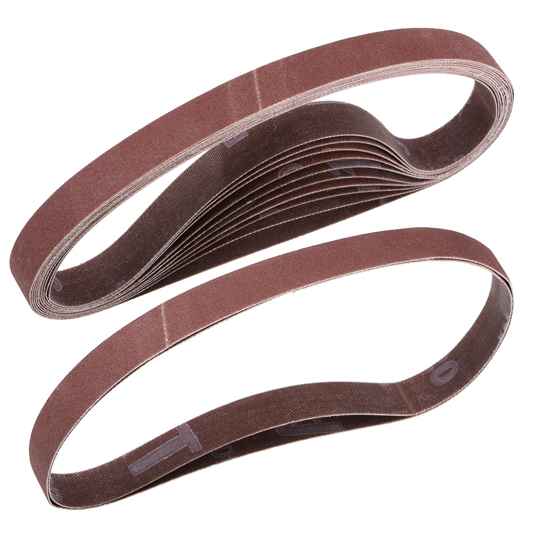 1/2-inch x 18-inch(13mm x 452mm) Sanding Belt 240 Grit Aluminum Oxide 12pcs