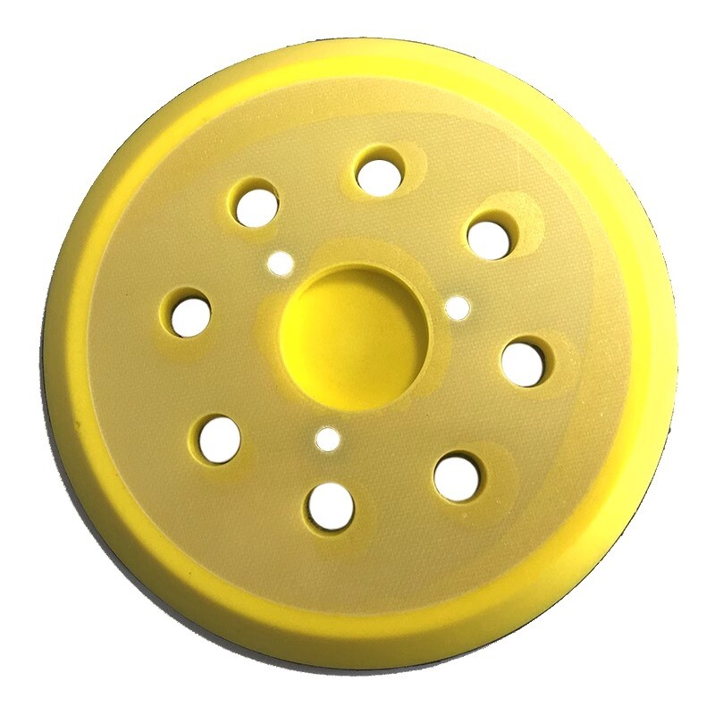 5 Inch 8 Holes 3-Eye Backing Pad 125mm Sanding Pad Hook & Loop For Car/Furniture