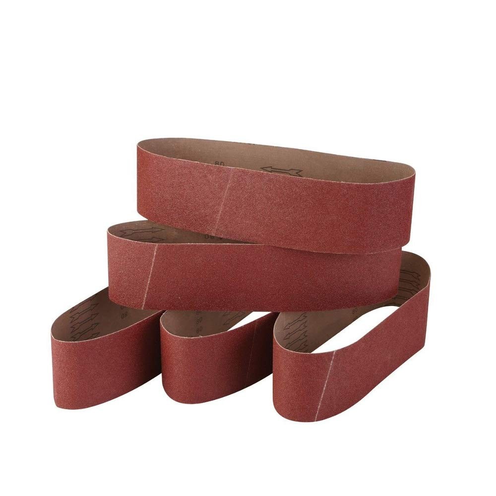 4 Inch x 36 Sanding Belts, 60/80/120/240/320 Grits, Belt Sander 4″x36″