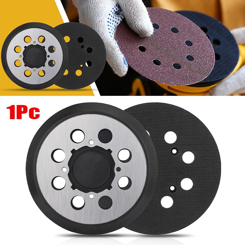 1x 5″ 8-Hole Sanding Pad For Craftsman CMCW220B & CMEW231 Random Orbit Sanders
