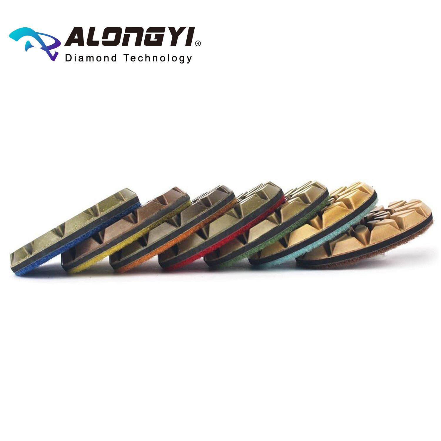 3″ Inch Concrete Floor Polishing Premium Dry Diamond Grinding Pads