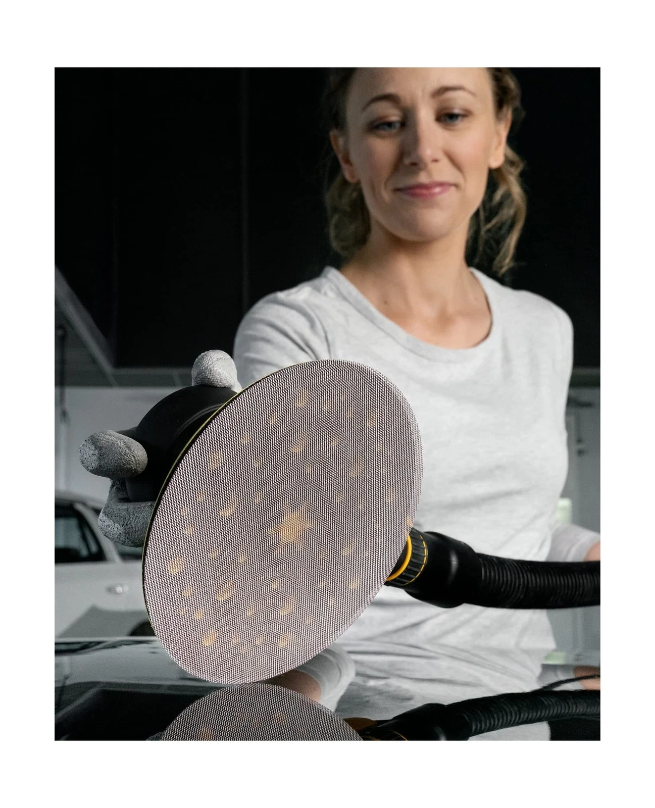 Mirka 9A-241-320 6-Inch 320 Grit Mesh Abrasive Dust Free Sanding Discs, Box o…